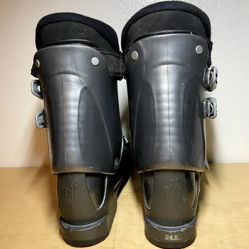 Nordica B9W Ski Boots 4 Micro Adjust Alu Buckles Black Mondo 240/245 7.5/8